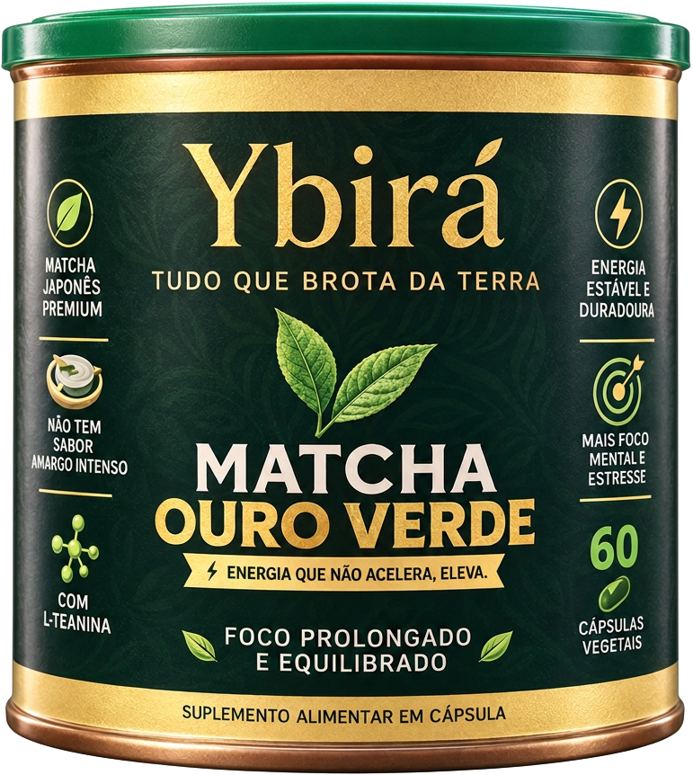 Lata de Matcha Ouro Verde Ybirá