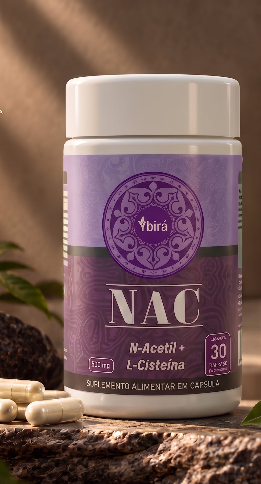 Frasco de NAC Ybirá